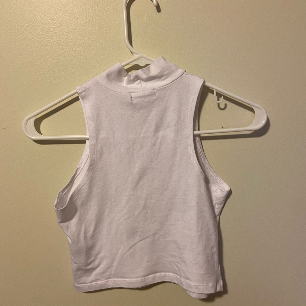 Nasty Gal White Crop Top